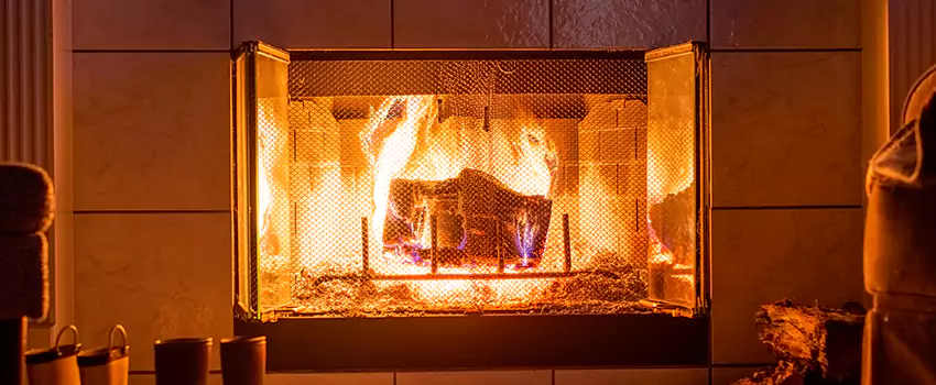 Mendota Hearth Landscape Fireplace Installation in Hastings, Minnesota