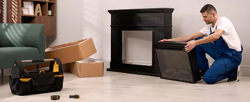 Old Rusted Metal Fireplace Repair And Replacement in Hastings, MN